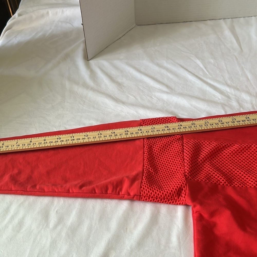 Puma Red Crew Neck Sweater Long Sleeves - Picture 7 of 7